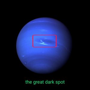 The great dark spot