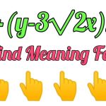 x2+(y-3√2x)2=1 Meaning